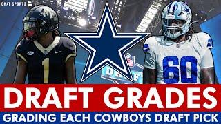 Cowboys Draft Grades All 7 Rounds From 2024 NFL Draft Ft. Tyler Guyton Cooper Beebe Justin Rogers