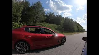 Subaru Sti Type RA E85 vs Kia Stinger