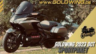 Goldwing 2023 DCT als Goldwing Fuchs Edition mit Sportpaket