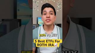Best ETFs for a ROTH IRA  #indexfunds #rothira #etfinvesting