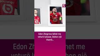 Edon Zhegrova bëhet me veturë luksoze lëshon një thumb #shorts #car