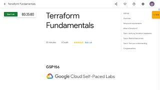 Terraform Fundamentals GSP156