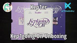 Unboxing Kep1er 케플러 1st Album Kep1going On  Scene Nous Limited Vers  Ktown4u POBs