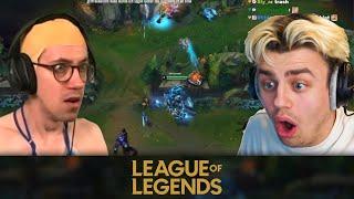 Papaplatte Hänno Hugo Rumathra und Kutcher spielen League of Legends