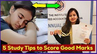 How I Studied for my Exams  AIR 1 Study Tips and Tricks  CA Nandini Agrawal