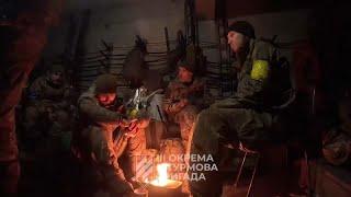 Авдеевка третья штурмовая бригада ВСУ делится съёмками последних часов перед отступлением
