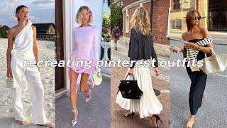 Recreating Pinterest Outfits  Summer 2023