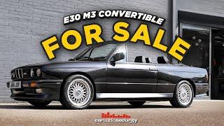 Farewell to our BMW E30 M3 Convertible Barn find  Car Audio & Security