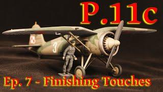 Model PZL P.11c - 148 Mirage Hobby - Finishing Touches