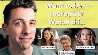 If You Want to Be a Therapist Watch This  Being Well Podcast