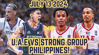 STRONG GROUP PHILIPPINES VS U.A.E. FULL LIVE STREAM 43RD WILLIAM JONES CUP TAIWAN