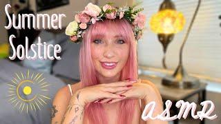 ASMR Summer Solstice  Book Sounds