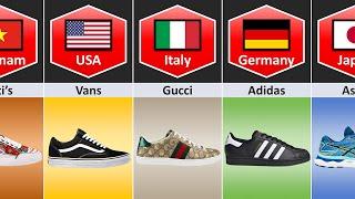 Shoes From Different Countries  Prodata