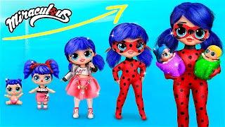 ¿Qué le pasó a Ladybug? 32 Manualidades para Muñecas LOL OMG