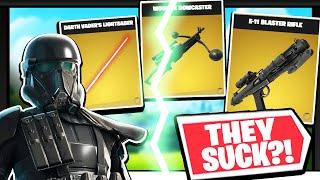 How Good Are The *NEW STAR WARS MYTHICS*?  Fortnite Zero Build