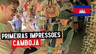 CHEGAMOS NO CAMBOJA - Tivemos que pagar propina para entrar