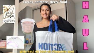 HAUL  actionfnac livres self care et plus