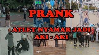 KUMPULAN PRANK ATLET NYAMAR JADI KAKEK KAKEK