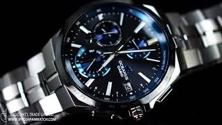 Casio Oceanus OCW-S5000-1AJF Manta Slim Case Elegant Chrono Mens Watch Japan  IPPO JAPAN WATCH