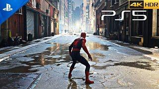 PS5 SPIDER MAN is just AMAZING on PS5  Ultra High Realistic Graphics Gameplay 4K HDR