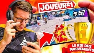 OMG LES MOUVEMENTS  JE RÉAGIS AU *JOUEUR #1 BATTLE ROYALE COD MOBILE*  trop trop fort