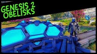 GENESIS TWO OBELISKS How to transfer things including stryders off map