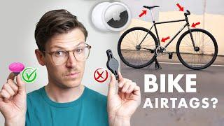 Apple AirTag Holder for Bicycles  Hidden Bike Mounts Review