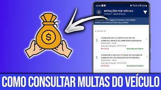 COMO CONSULTAR MULTAS DO VEÍCULO