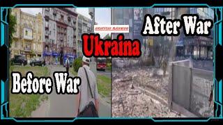 Before After War Ukraina