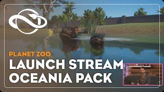 Planet Zoo   Lets dive into the Oceania Pack  Special guest Giveaways and more