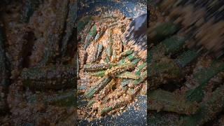 Bhindi masala fry ️#reels #shortsvideo #viralvideo #viral