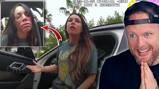 Entitled Rich Brat Gets What She Deserves pepper spray x2