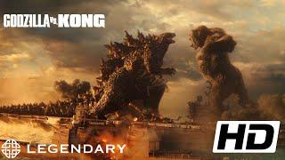 Godzilla vs Kong 2021 FULL HD 1080p - Boat fight scene Legendary movie clips