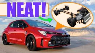 Toyota GR Corollas Brilliant AWD System - How It Splits Torque