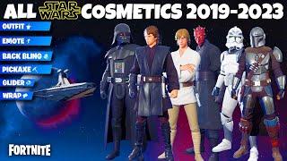 Fortnite All Star Wars Skins Emotes and Items Collection 2019 - 2023