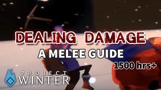 PW#82 How to Project Winter Dealing Damage  Melee