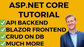Learn ASP.NET Core 8.0 - Full Course for Beginners Tutorial