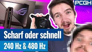 4K oder 480 Hz? Dieser Monitor kann beides  Asus ROG Swift PG32UCDP im Test