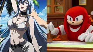 Knuckles rate Akame ga kill female characters crushes