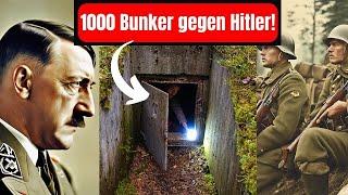  1000 geheime Bunker gegen Deutschland im Zweiten Weltkriegs gebaut