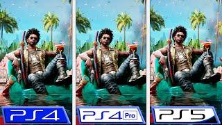 Dead Island 2  PS4 - PS4 Pro - PS5  Graphics Comparison Review  Analista De Bits