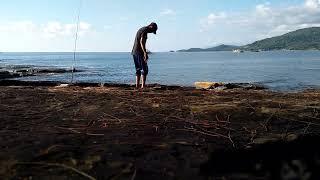 Fishing in the western villa