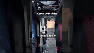 Manual Gear Shifts #asmr ACUiTY Adjustable Short Shifter for the 10th Generation Honda Civic