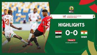 Egypt  Niger  Highlights - #TotalEnergiesAFCONU23  - MD1 Group B