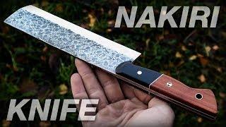 Knife Making Nakiri Japanese Knife DIY