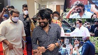 Celebrities Mass Entry Amma Office Inaguration  Mammootty  Mohanlal