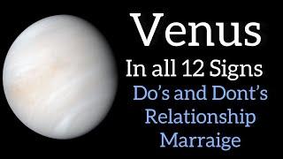 Venus in 12 Signs and Relationships 🫀 Don’t miss the Introduction 