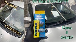 Full Review Rain X Glass Water Repellent  Application  Testing  Turtle clearvue  windshield