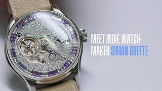 Meet Indie Watchmaker Simon Brette & His Unique Watch