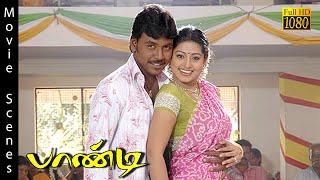 அம்மாவே பாக்கணும் போலே இருக்கு - Pandi  Movie Scenes  Raghava Lawrence Sneha  Srikanth Deva